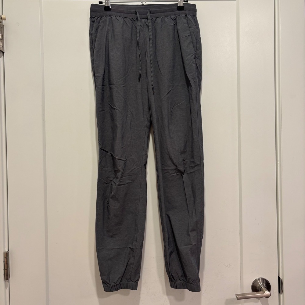 Uniqlo Ultra Stretch Active Joggers Dark Gray Heather 221-184830 Womens Small
